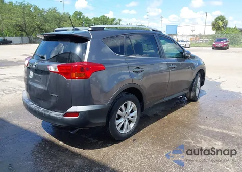2013 Toyota Rav4 Limited from USA, damaged, VIN 2T3YFREVXDW035737